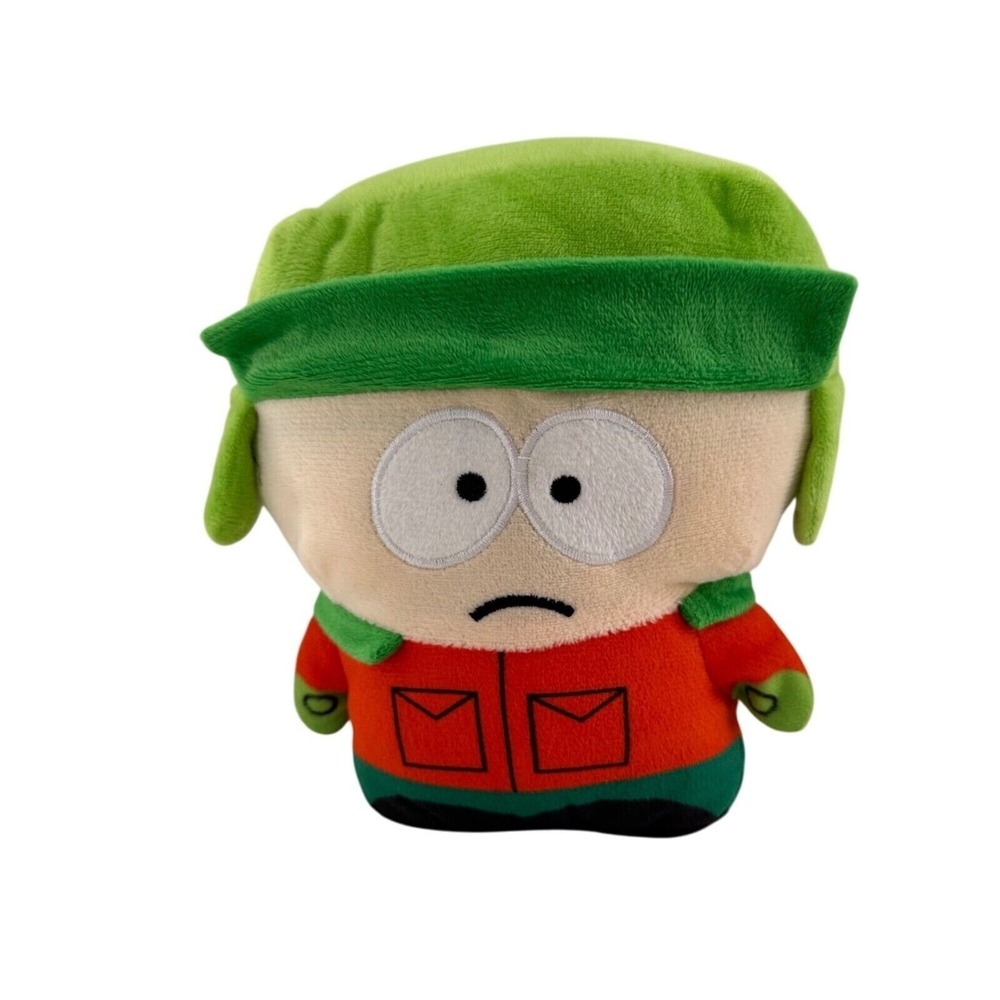 South Park Sad Kyle‎ Plush 8" Stuffed Figure Collectible Green Hat Red Jacket a